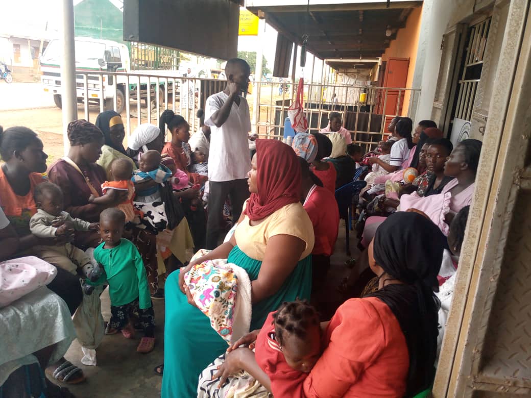 Mothers Gather for Childhood Yellow Fever Immunization Campaign at AWAGHA Offices